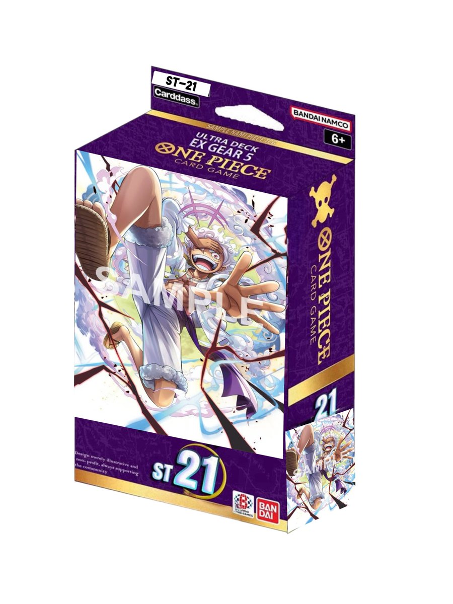 one piece tcg gear 5 starter deck ex One Piece TCG main image 0