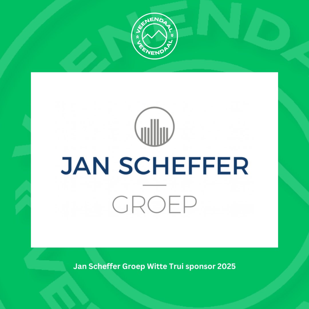 #janscheffergroep Witte Trui sponsor van Veenendaal-Veenendaal 2025! Ook sponsor worden en aansluiten bij het peleton? Neem dan contact op met onze sponsorcommissie via partners@veenendaal-veenendaal.nl

#janscheffer #vastgoed #veenendaal #vv25 #veenendaalveenendaal