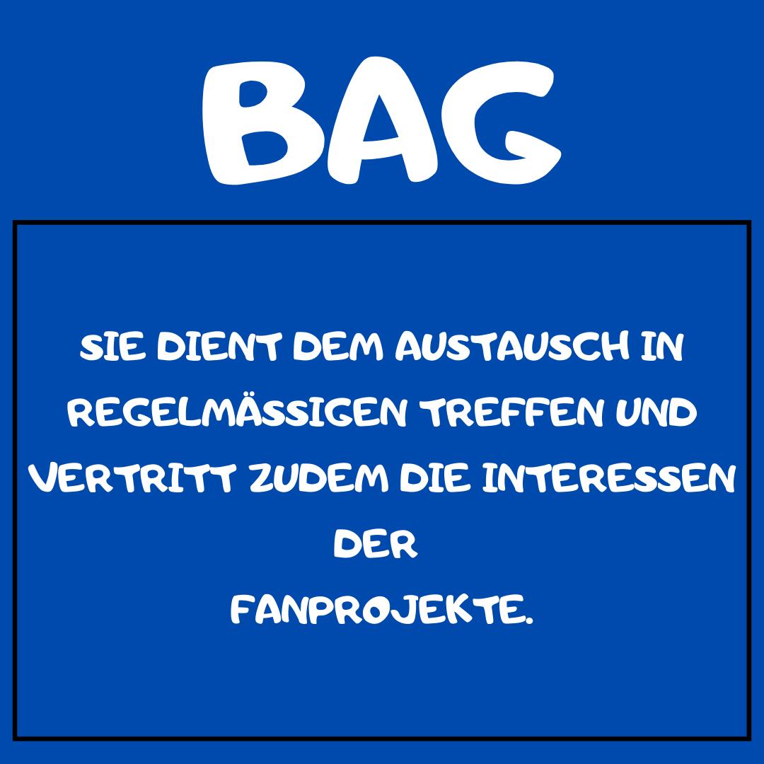 Wir sind heute bei der BAG Ost und dachten wir erklären euch mal kurz und knapp was die BAG überhaupt ist. Und warum wir übers Jahr, zuletzt in Plauen, verschiedene Standorte anderer Vereine besuchen. Wenn ihr etwas nicht versteht oder Nachfragen habt wendet euch gern an uns.