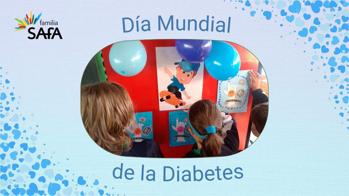 "Rompiendo barreras, cerrando brechas" 💙

#DíaMundialdelaDiabetes #noviembre #familiasafa #actúa