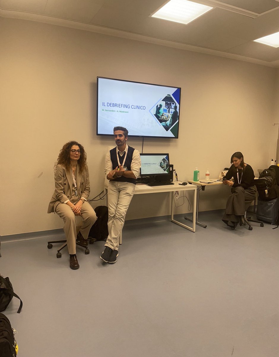 #SIMMED2024 siete pronti per un workshop sul debriefing clinico?