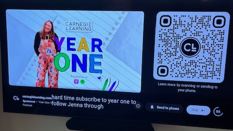 Corey Appelbaum, M.S.Ed (@coreyappelbaum) on Twitter photo Pretty cool while my son was watching either Vlad and Nicki or Powerpuff Girls on youtube this ad from <a href="/carnegielearn/">Carnegie Learning</a> came on about a day in the life of Jenna, a first year teacher that you can subscribe to here:
carnegielearning.com/year-one Pretty cool while my son was watching either Vlad and Nicki or Powerpuff Girls on youtube this ad from <a href="/carnegielearn/">Carnegie Learning</a> came on about a day in the life of Jenna, a first year teacher that you can subscribe to here:
carnegielearning.com/year-one