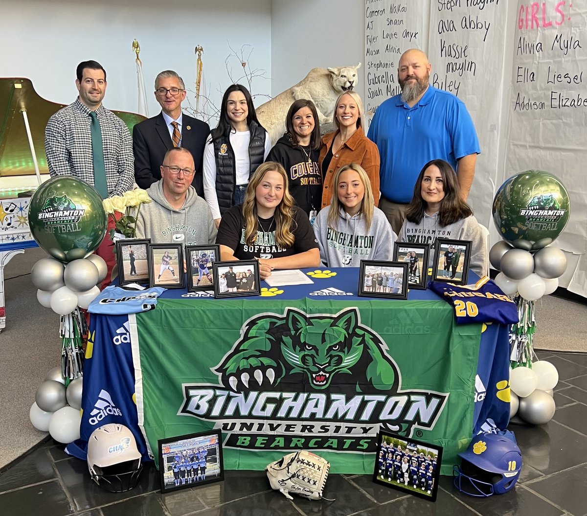 Congratulations Taylor Cawley on your commitment to Binghamton!
#cougarpride