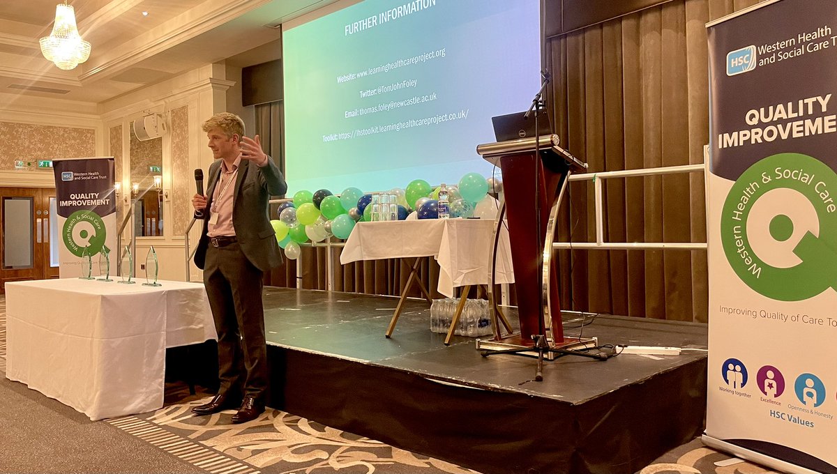 Thank you to our Guest Speaker today <a href="/TomJohnFoley/">Tom Foley</a> - Dr Foley gave us an insight into building a Learning Health System in a Digital World. #WQW24 #WTQIDay24