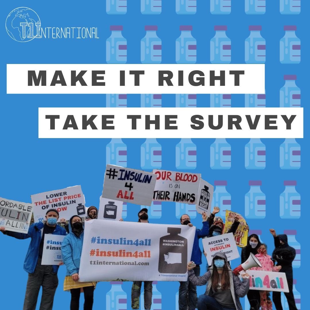 Today is World Diabetes Day! Today, we honor our strength, resilience, and commitment to affordable diabetes care for all. Share your story through our Out of Pocket Expenses Survey to empower our fight for change. 

Available in 5 languages: t1international.com/access-survey2…