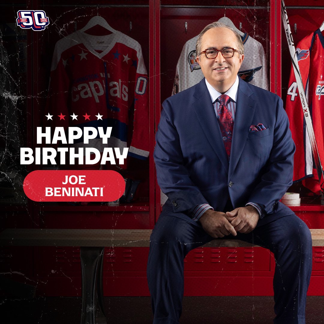 Capitals's tweet image. Happy Birthday to you, Joe B!

#ALLCAPS
