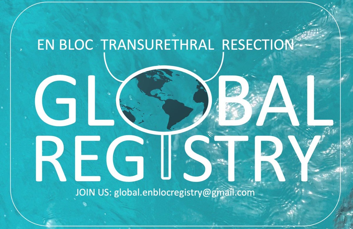 Last call to join the Global ERBT Registry! This registry aims to define the management alongside ERBT. E.g. is one dose MMC still needed? Is 2nd TURBT still needed? What’s the optimal BCG regimen after ERBT? Many important Qs to be answered! Let me know if you wish to join! 🌎🙏🏻