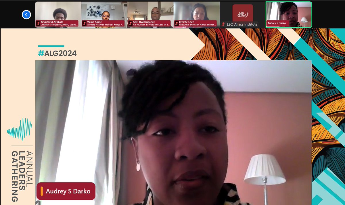 "...it is also important to have role models, people who are running government, people who have fought battles... to help us navigate what's going on in the current geopolitical environment." <a href="/AudreeeS/">AudreyS.</a> 

#ALG2024 #Remarks