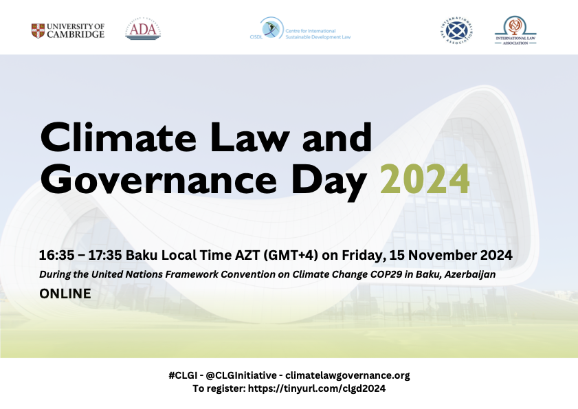 Climate Law and Governance Initiative tweet media