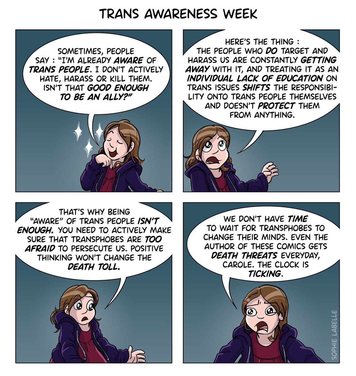 Serious trans vibes Comics tweet media
