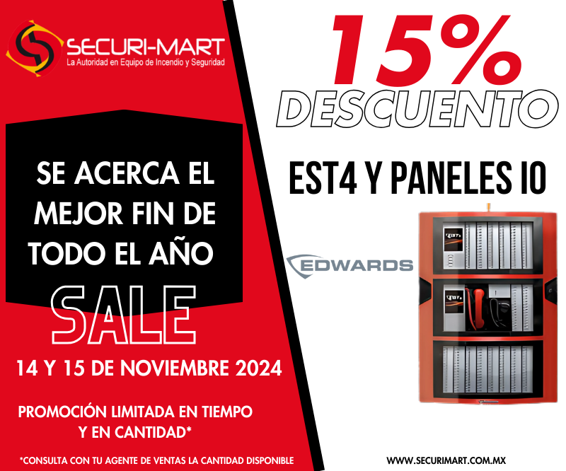 Securi_Mart's tweet image. 🔔 ¡Llega el fin de semana más esperado del año! 🔔
Por tiempo limitado, asegura un 𝟏𝟓% 𝐝𝐞 𝐝𝐞𝐬𝐜𝐮𝐞𝐧𝐭𝐨 𝐞𝐧 𝐞𝐪𝐮𝐢𝐩𝐨𝐬 𝐄𝐒𝐓𝟒 𝐲 𝐩𝐚𝐧𝐞𝐥𝐞𝐬 𝐈𝐎 de Edwards Safety 🛡️
📅 14 y 15 de noviembre
👉 bit.ly/ContVtas
#SecuriMart #Edwards #EST4 #BuenFin
