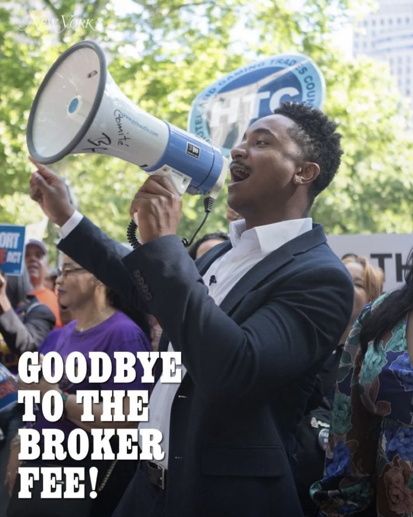 The broker fee as we know it is likely over in New York City.
A City Council bill that would prevent your landlord from charging you the fee that their broker is actually charging them just passed after years of opposition from the real estate industry. @nymag #nobrokerfee