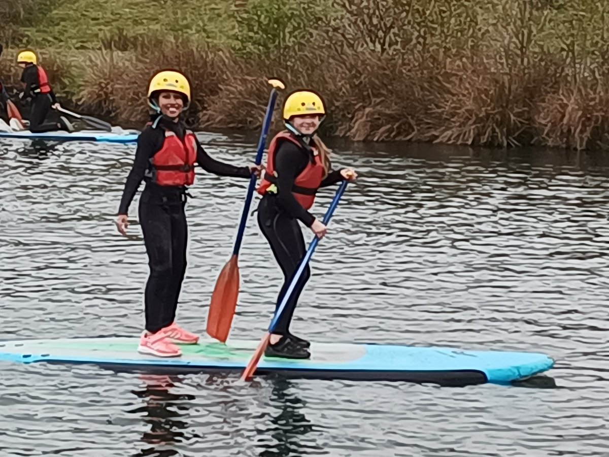 Year 6. Paddle boarding, kayaking and the big splash raft part 2: let's go!!