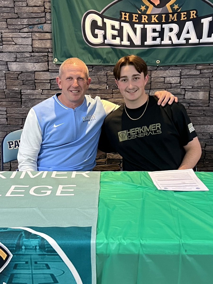 Congratulations to our seniors who have committed to playing baseball in their future <a href="/Herk_Baseball/">Herkimer College Baseball</a> ! They are getting some absolute dogs! We are so proud of you guys and keeping the tradition of playing in college strong! <a href="/JJEFAthletics/">JJPatriots</a> <a href="/WCSDEmpowers/">WCSDEmpowers</a> <a href="/PJSports/">Poughkeepsie Journal Sports</a> <a href="/KDJmedia1/">Kevin Devaney Jr.</a>