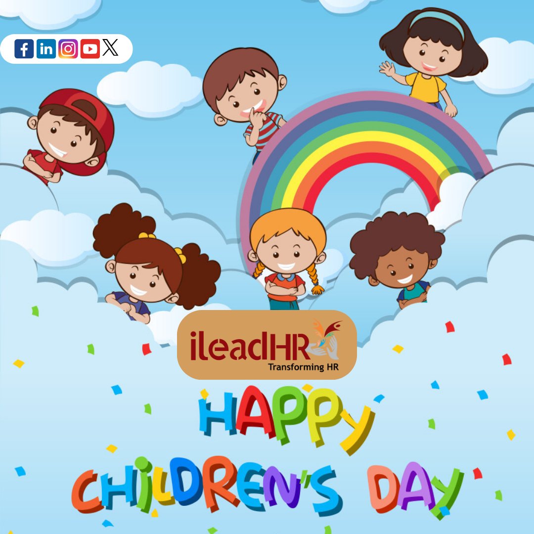 ileadHR's tweet photo. Let the innocence of #children inspire us to be #better, #kinder, and more #hopeful. #HappyChildrensDay!

#ChildrensDay #14thNovember #ileadHR #transformingHR https://t.co/lDdNOUs6A1