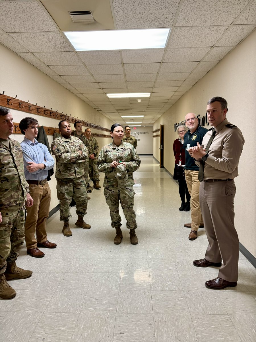 Researchers from ACI toured the West Point Simulation Center in Washington Hall, where Sim Center staff showcased their capabilities and resources. ACI and the Sim Center are  exploring collaborative opportunities to align efforts in meeting  Army requirements. #armyinnovation https://t.co/cOKjsik6Ch