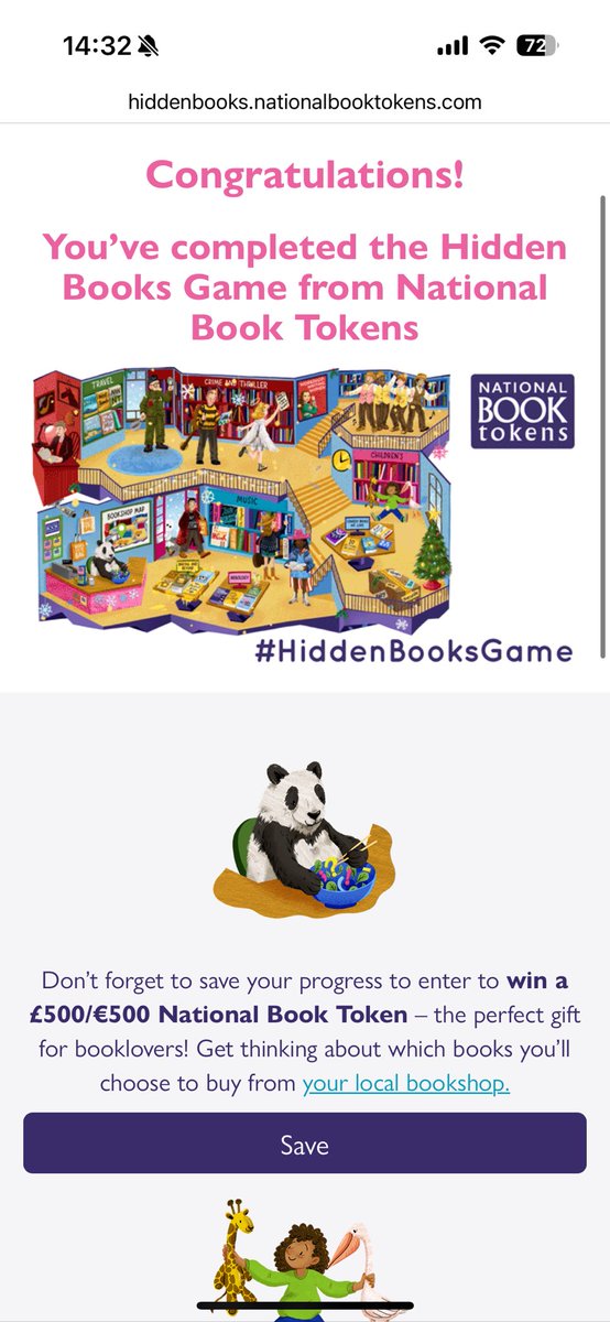 Nothing is more satisfying! #HiddenBooksGame