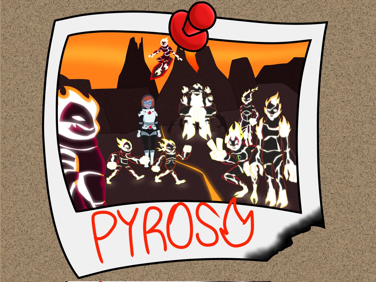 TrixTheAlien's tweet photo. HOY hace 10 AÑOS se transmitio el ultimo episodio de #Ben10Omniverse donde Ben propuso un viaje por el espacio

Nunca llegamos a ver ese viaje pero junto con otros artistas organizamos este colab imaginadonos el como hubiera sido

COLAB SPACETRIP
Empezando por el que hice: Pyros https://t.co/zC7XmnkOLY