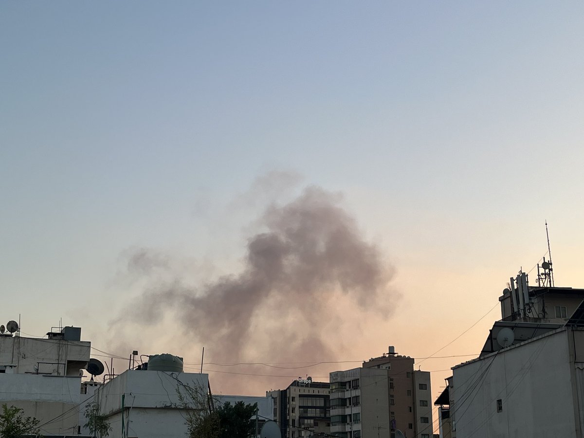 Post airstrike. #beirut #lebanon