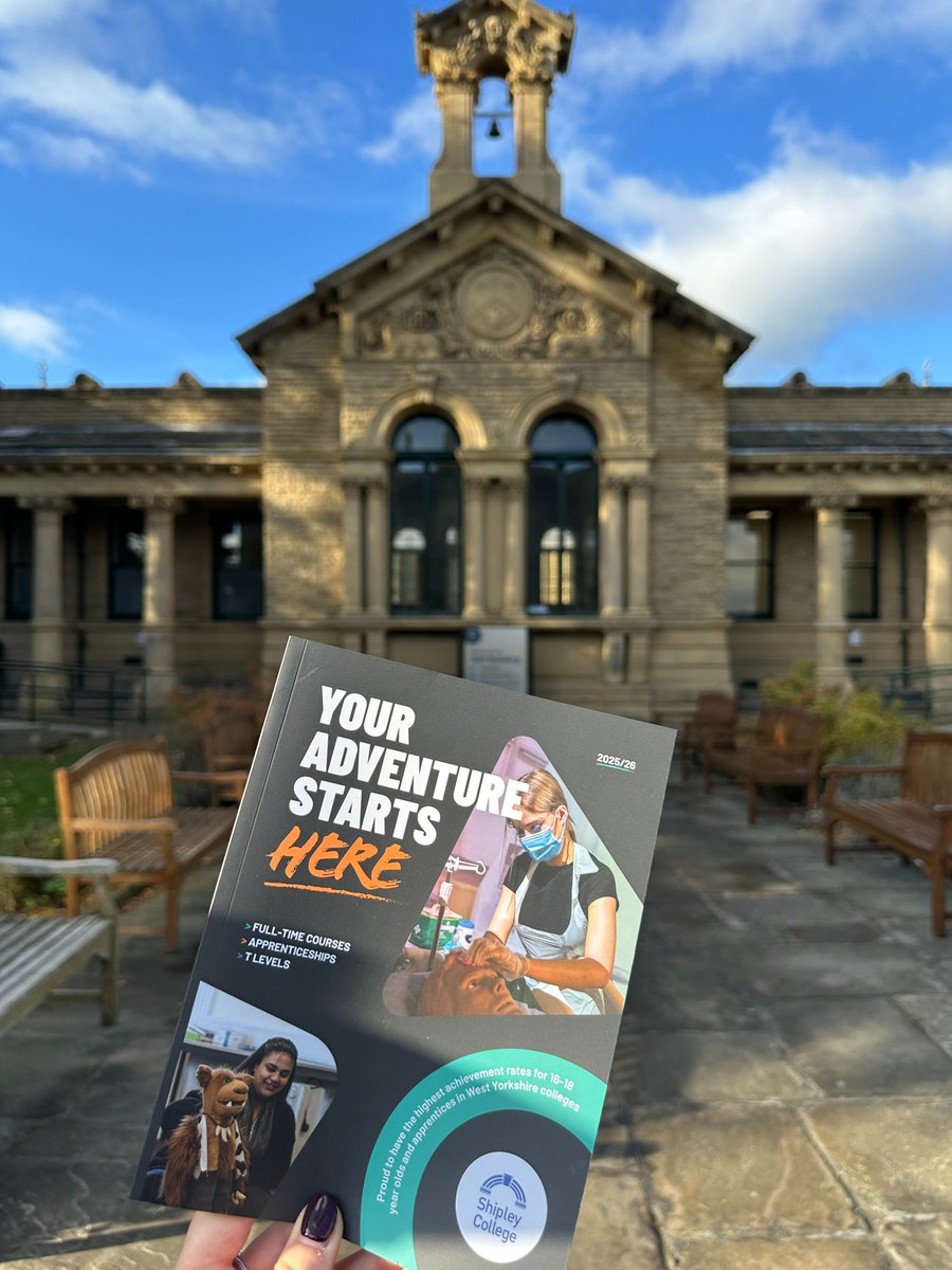 Our new 25/26  Full-time guide is here! 

Call into reception in our Salt building to grab a copy, or read a digital copy by clicking the link below. 

bit.ly/40NJysS

#shipleycollege #saltaire #fulltimeguide