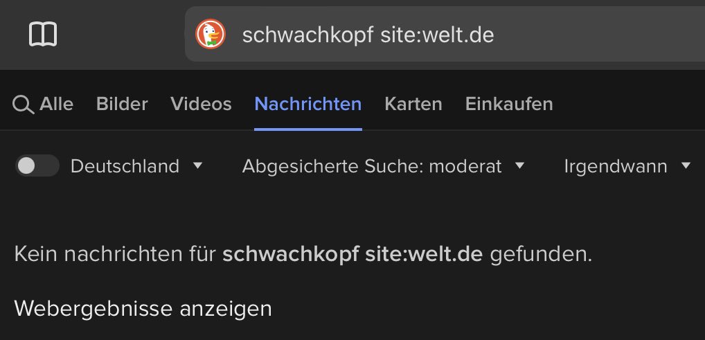 keypousttchi's tweet image. Wow. Guter Punkt.

Die #Schwachkopf-Debatte findet in der deutschen Presse nicht statt.

Das ist doch kein Zufall 🧐