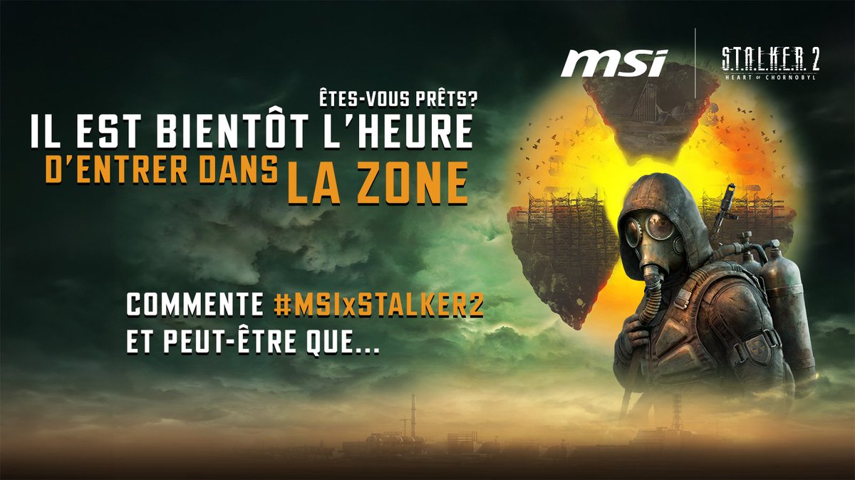 MSI France tweet media