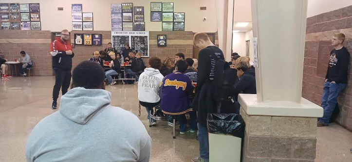 CrosbytonCISD's tweet image. Our Chieftains would like to thank the First Baptist for providing breakfast this morning for our football team! Go Chiefs! #chieftainnation