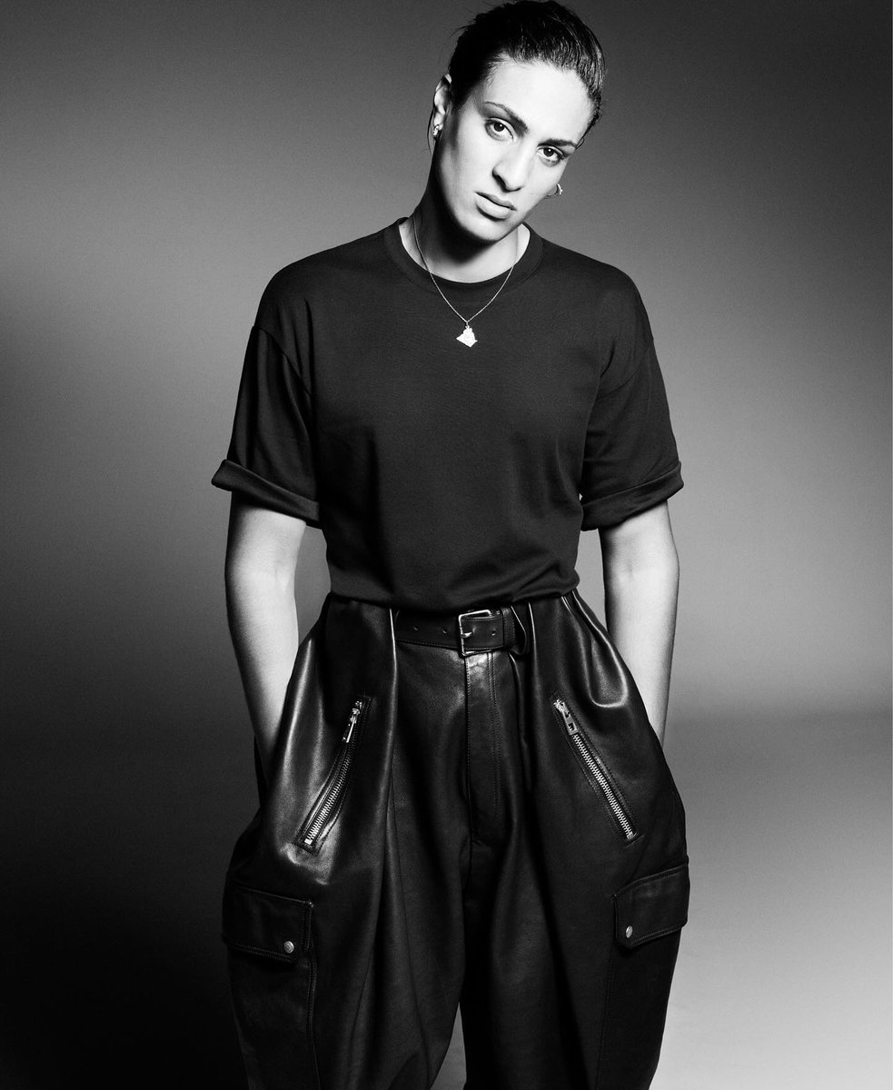 Algerian boxer Imane Khelif graces the cover of M Le Magazine du Monde.