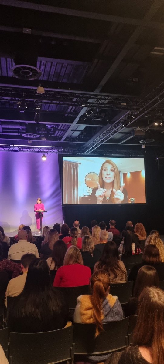 Samantha Kelly (@tweetinggoddess) on Twitter photo Great to see <a href="/TheGinaLondon/">Gina London 🧡 Communicate with Purpose 🧡</a> on stage joining virtually at <a href="/Bigmktmeetup/">BMMUBelfast</a> #bmmubelfast Great to see <a href="/TheGinaLondon/">Gina London 🧡 Communicate with Purpose 🧡</a> on stage joining virtually at <a href="/Bigmktmeetup/">BMMUBelfast</a> #bmmubelfast