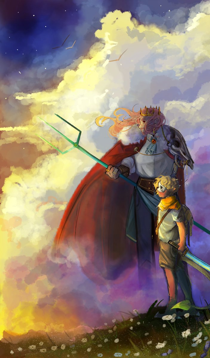 ex_zephyr's tweet photo. “I am the shield, I am the sword
 The beacon for the lost ones 
Through me, you’ll move forward.”

#technobladefanart #chayannefanart #qsmpfanart #qsmpeggs #qsmp #technoblade https://t.co/LQFJrgrUpq