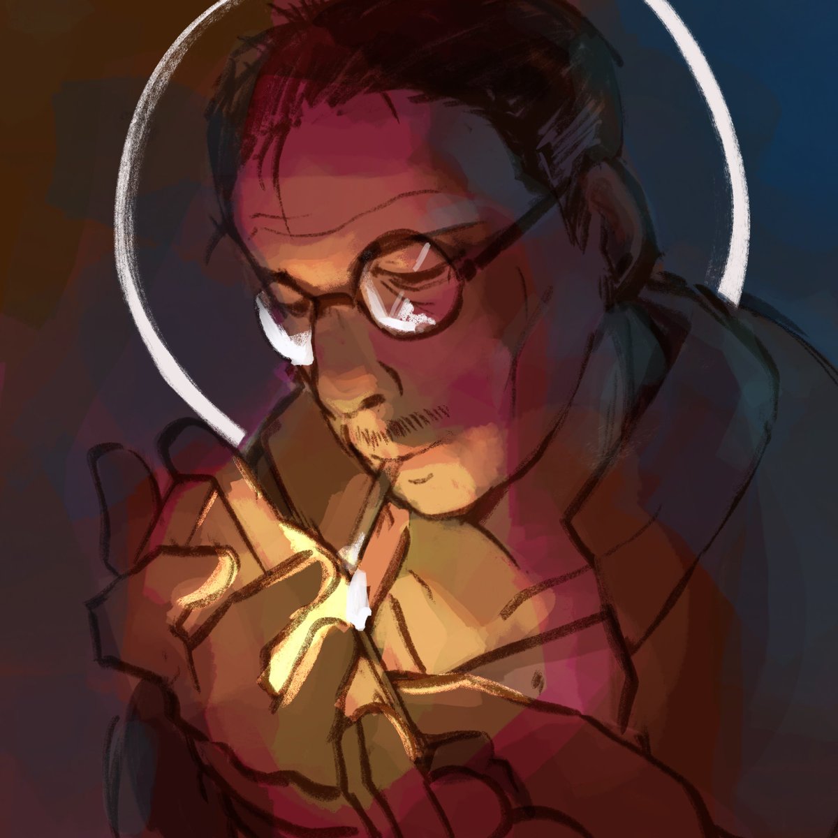 weenween42's tweet photo. so burnt out I had to pull out the homosexual underground to draw #DiscoElysium #kimkitsuragi https://t.co/y9fwgNLGdI