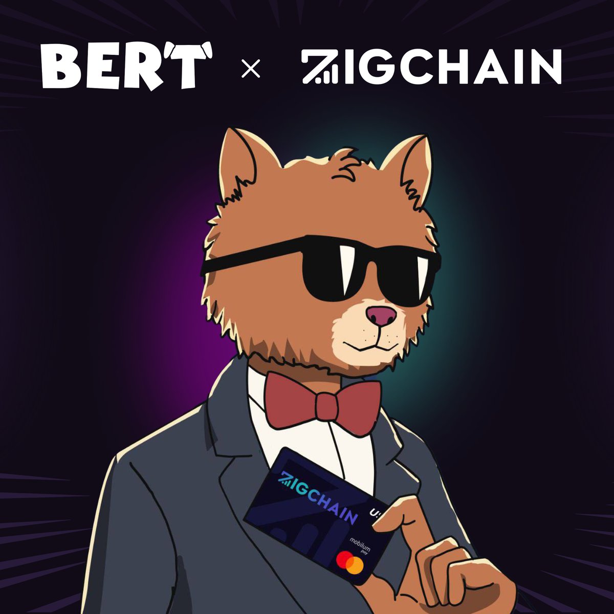 bertcoincto's tweet photo. 🔥Big News! $BERT x @Zigchain Card

$BERT will soon be spendable at 38M+ retailers & ATMs worldwide through the ZIGChain Card! 

Get your ZIGChain card now: https://t.co/m9z0FK85or

For our holders: Seamless off-ramping & real-world utility.

For the ZIGChain community: A $BERT airdrop is coming!

Thank you to the ZIGChain team for working tirelessly to bring real-world utility and incredible benefits to $BERT holders.

WOOF! 🐶💳 #BERT #ZIGChain