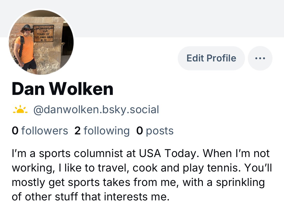 DanWolken's tweet image. I’ll still be here but it’s time to diversify so if you’re heading over there I’ll be there as well.