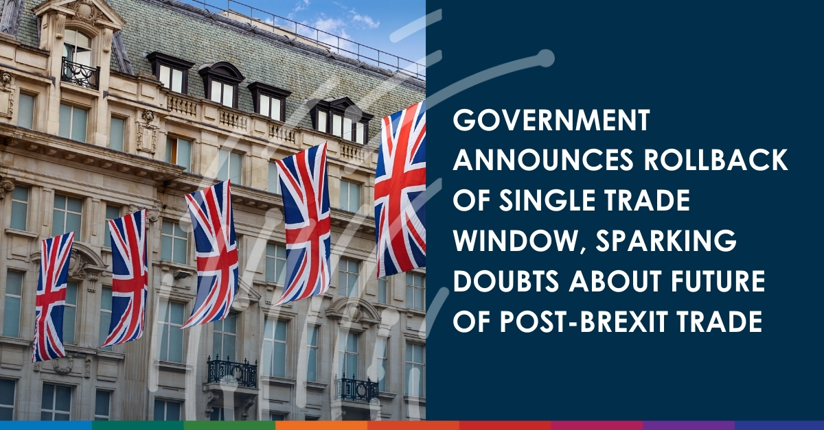 tradefinglobal's tweet image. ↩️ Government announces rollback of Single Trade Window, sparking doubts about future of post-Brexit trade

✍️ Read more of this article by TFG&apos;s Silvia Andreoletti here ➡ tradefinanceglobal.com/posts/governme…

#singletradewindow #rollback #tradefinance