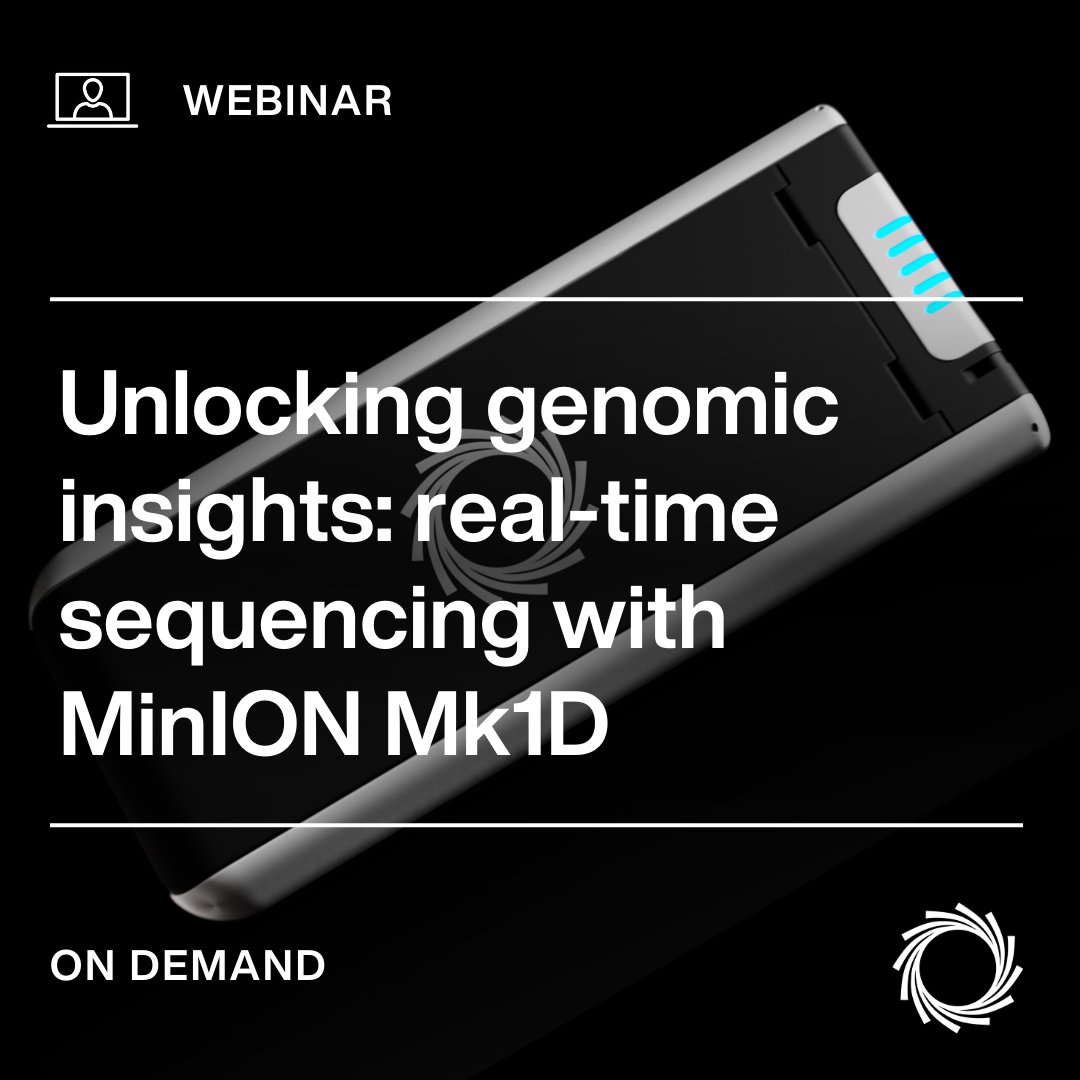 nanopore's tweet photo. Introducing... the MinION Mk1D. 
Learn how — from research labs to the Arctic tundra — the real-time portable sequencer lowers the barrier to accessing genomic information, enabling novel insights anywhere, by anyone. 

Learn more: https://t.co/uCOkWGORPt https://t.co/QTPYMBjKNF
