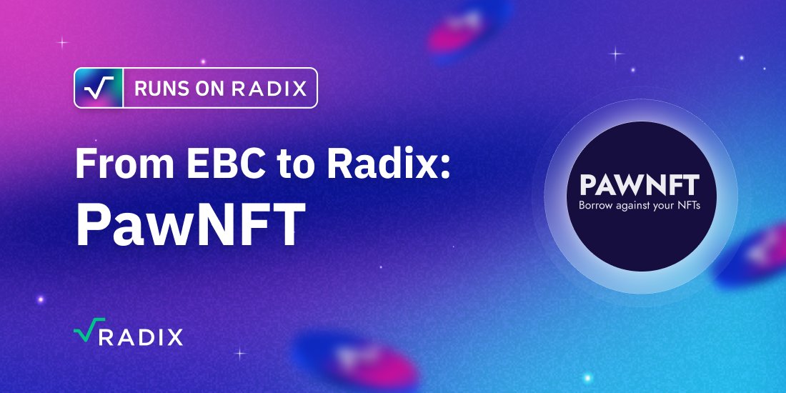 Radix - Radically Different DeFi tweet media