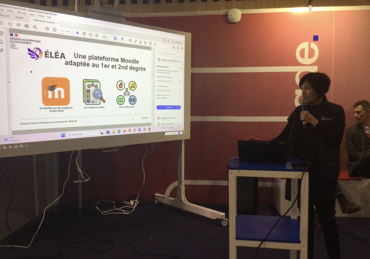Drane - Site de Créteil (@danecreteil) on Twitter photo Sur notre stand <a href="/RAIledeFrance/">Région académique Île-de-France</a> , présentation des ressources pédagogiques libres au service des apprentissages.
#educatech
#Moodle #Elea <a href="/CapytaleFr/">Capytale.fr</a>
#LaForgeDesCommuns #LogicielLibre
<a href="/LeLibreEdu/">Le Libre Éducatif</a>
<a href="/AcCreteil/">Académie de Créteil</a> <a href="/acversailles/">Académie de Versailles</a> <a href="/Academie_Paris/">Académie de Paris</a> <a href="/framaka/">Alexis Kauffmann</a> Sur notre stand <a href="/RAIledeFrance/">Région académique Île-de-France</a> , présentation des ressources pédagogiques libres au service des apprentissages.
#educatech
#Moodle #Elea <a href="/CapytaleFr/">Capytale.fr</a>
#LaForgeDesCommuns #LogicielLibre
<a href="/LeLibreEdu/">Le Libre Éducatif</a>
<a href="/AcCreteil/">Académie de Créteil</a> <a href="/acversailles/">Académie de Versailles</a> <a href="/Academie_Paris/">Académie de Paris</a> <a href="/framaka/">Alexis Kauffmann</a>
