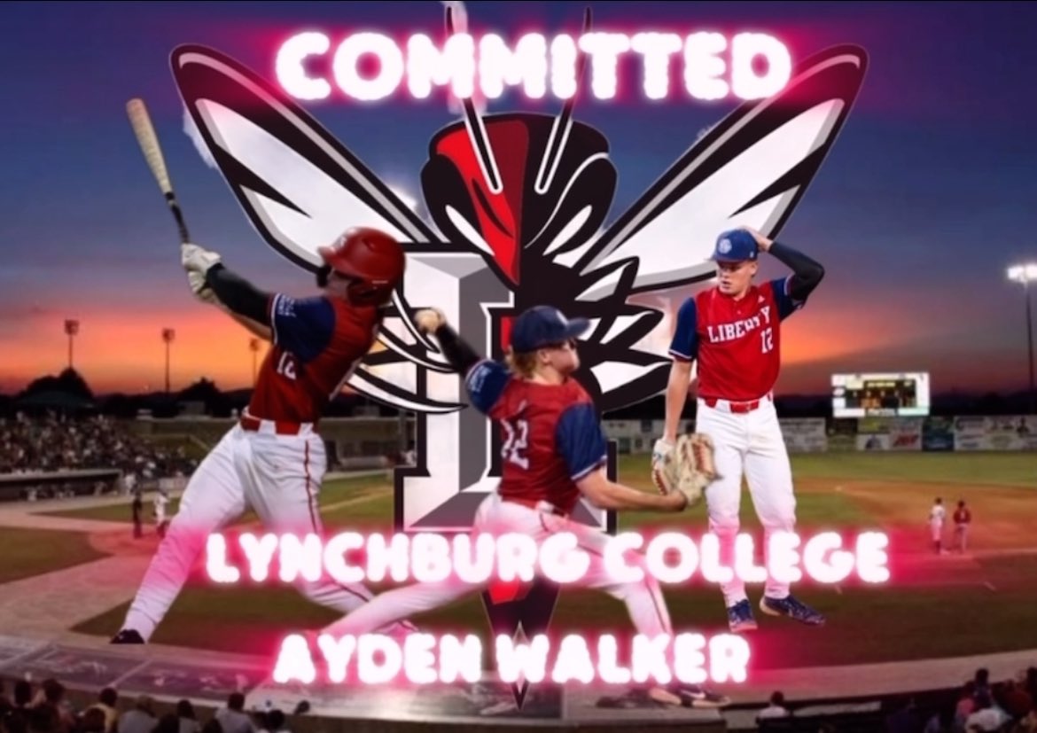 I am excited to announce my commitment to the University Of Lynchburg. Without God none of this would be possible. I want to thank my LCA coaches for all their help and the Richmond Braves for all their help recruiting wise along the way.