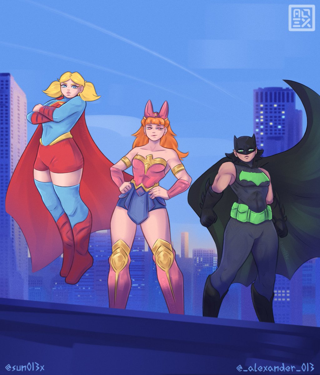 _alexander_013's tweet photo. POWERPUFF JUSTICE LEAGUE! 🩵🩷💚

-

-

#art #fanart #ArtistOnTwitter #PowerpuffGirls #JusticeLeague #Superman #WonderWoman #Batman https://t.co/OJOVqMoqB0
