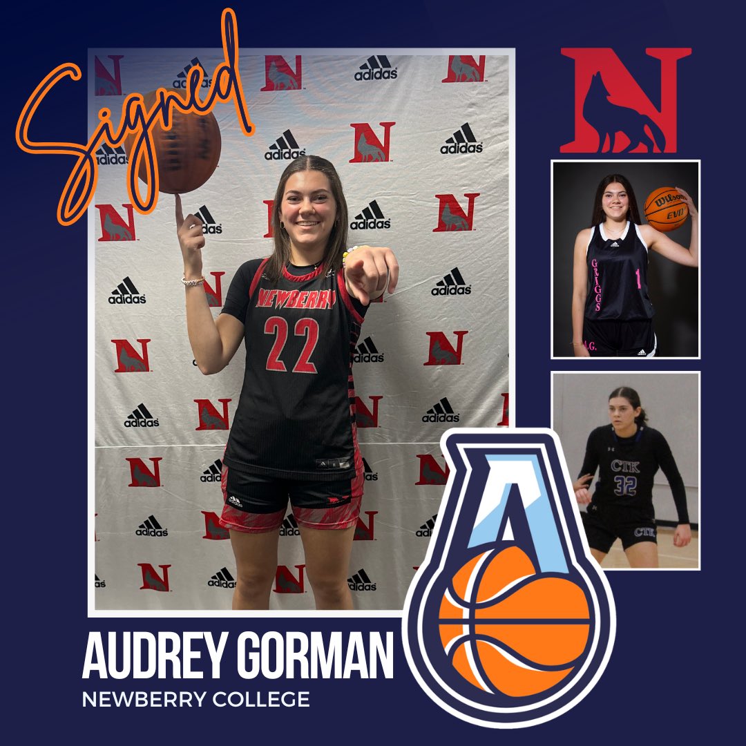 AssistU Recruiting (@assist_u_) on Twitter photo Congrats to <a href="/audreyg622/">Audrey Gorman</a> on signing to play for <a href="/Newberrywomenbb/">Newberry_womensbasketball</a> !
Audrey trusted the process & kept working until she found her fit. She is steady, tough & consistent. Never heard her complain but instead ask how to improve & that’s why she’ll be a difference maker at Newberry! Congrats to <a href="/audreyg622/">Audrey Gorman</a> on signing to play for <a href="/Newberrywomenbb/">Newberry_womensbasketball</a> !
Audrey trusted the process & kept working until she found her fit. She is steady, tough & consistent. Never heard her complain but instead ask how to improve & that’s why she’ll be a difference maker at Newberry!