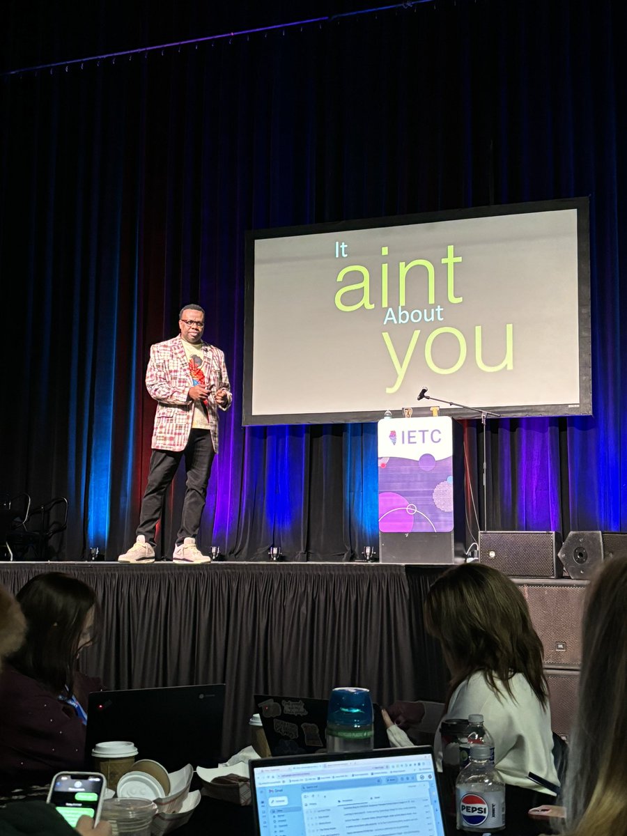 Jeremy Rinkel (@rinkeljeremy) on Twitter photo Day 1 of IETC with <a href="/AskAdam3/">Adam A. Phyall, III Ed.D ๐ค๐พ</a> โYour why can keep you going personally and professionally.โ #IETC2024 Day 1 of IETC with <a href="/AskAdam3/">Adam A. Phyall, III Ed.D ๐ค๐พ</a> โYour why can keep you going personally and professionally.โ #IETC2024