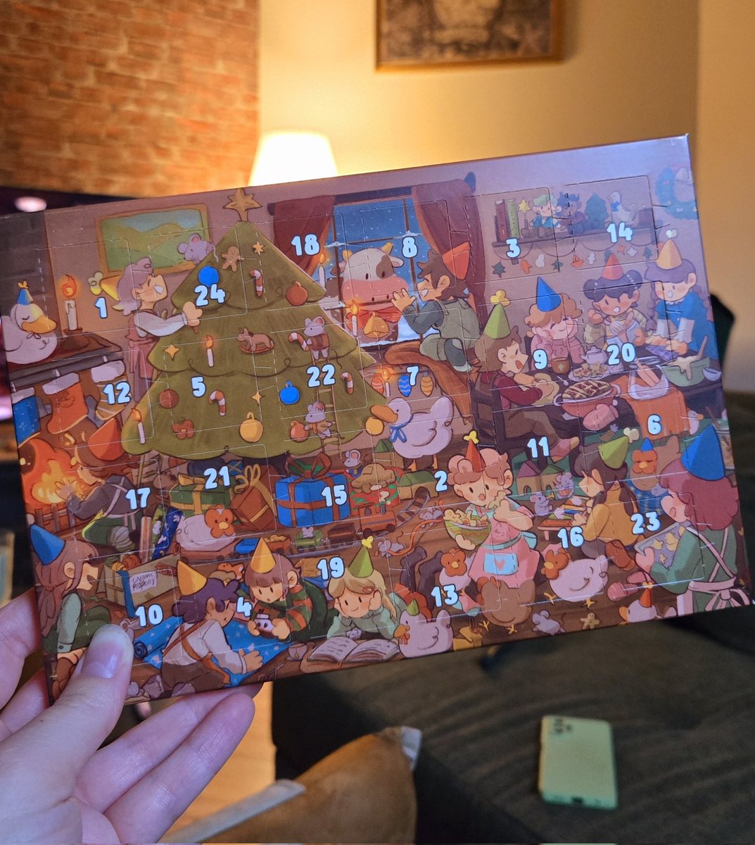 tsuyonpu's tweet image. My chocolate Advent calendars are here 🥺🥺 just in time for Sunday!!