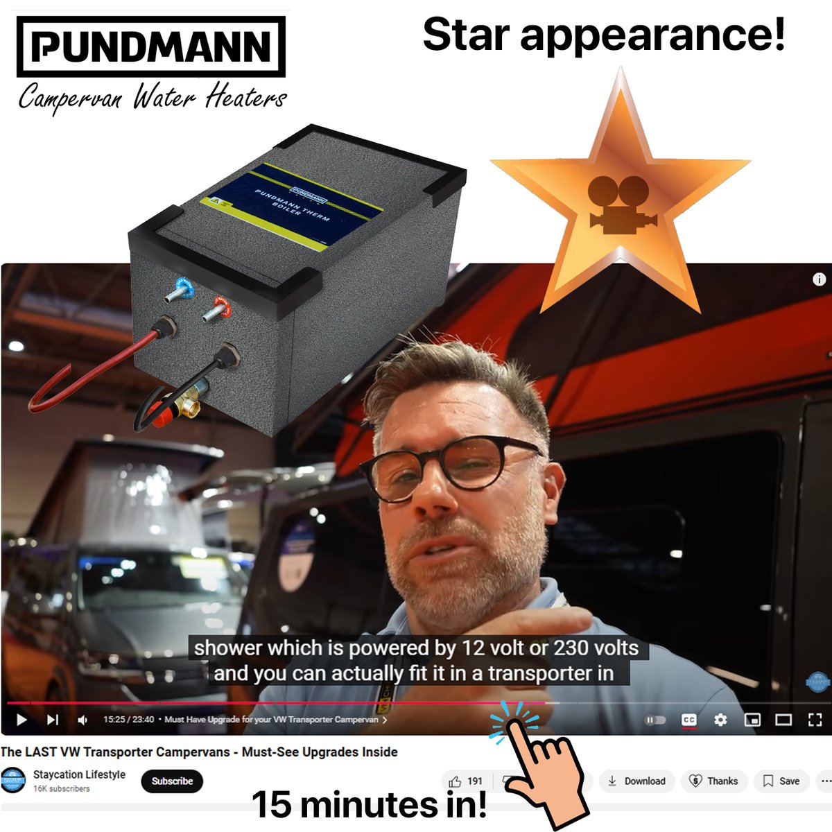 Kartt9's tweet photo. https://t.co/fZG5EMRjN7

:)   Skip to the good bit!  15 minutes in!

Pundmann campervan water heaters for off-grid creature comfort.

#Pundmann #Campervan #Campervanwaterheater #transporter 
#t4 #t5 #t6 #camper https://t.co/lqTFxePxvV