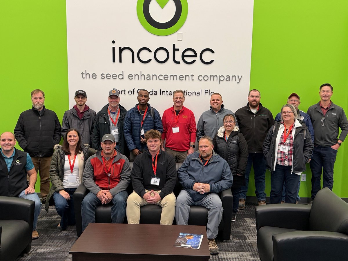 ISUSeedGrad's tweet photo. Yesterday was a great first day of our On-Campus Short Course! Thank you to all our speakers, companies, and partners for their support with our short course! 

Day two is underway and focused on Seed Production and Storage - stay tuned for more pics! 

#SeedLeader https://t.co/B1Cla9X7qd