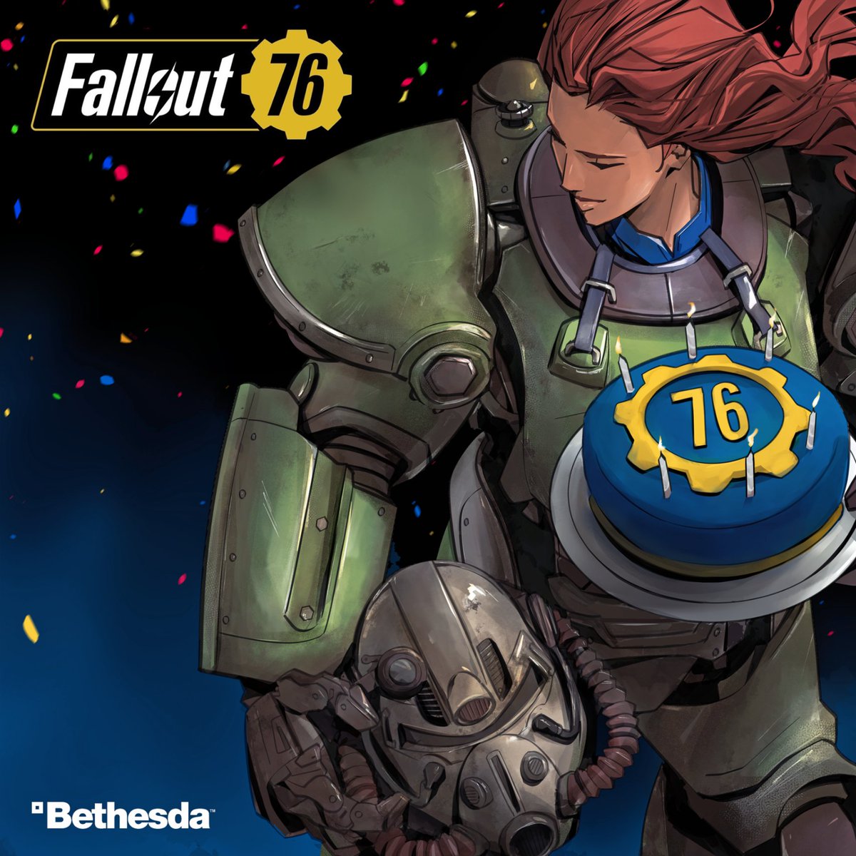 Happy 6th anniversary to #Fallout76 🎂 🎉