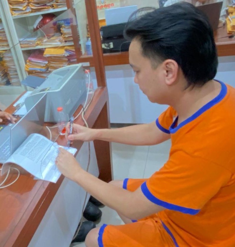 Akhirnya.... Ditangkap juga, dan segera diproses...