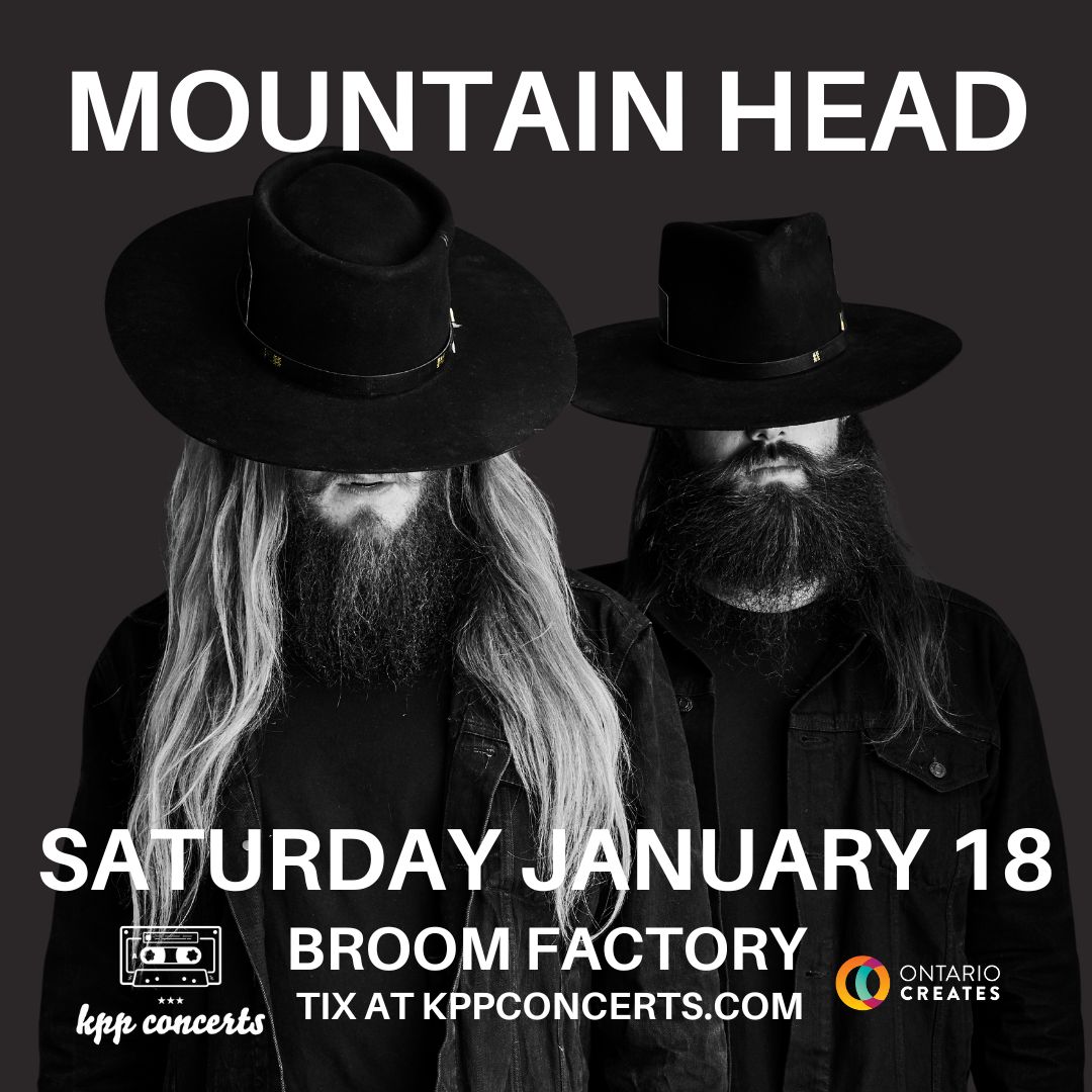 NEW SHOW! Alt-rock duo MOUNTAIN HEAD hits up the Broom Factory stage on Jan. 18. 🔥

Tickets on sale now! 
🎟 shorturl.at/X4AHk
🗓️ Friday, January 18, 2025
🎸 MOUNTAIN HEAD + Guests 
🤟 All Ages | $20 advance