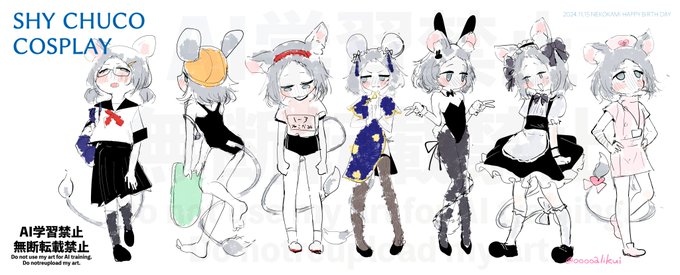 どれ描こうか迷いに迷って決めきれなかったものです。
はぴば!!!!!!!
#おえかきちぅ 