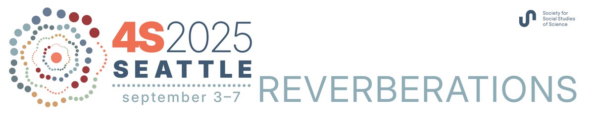 📣📣📣📣
24 hours left to submit Open Panel abstracts! 

The deadline for #4SSeattle25 submissions is November 15, 2024 (closes 23.59 Pacific Time)

Submit here: lnkd.in/ejuf29Wa 

Key dates: lnkd.in/evw7Hvys 

Reverberations theme: lnkd.in/e_gBmNya