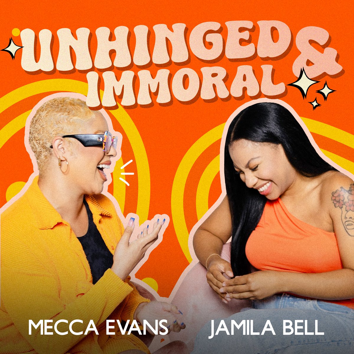 iH8Meccavellii's tweet photo. HAPPY LAUNCH DAY YALL. 
Unhinged &amp; Immoral is live and available wherever u listen to your podcasts. 🫶🏼 https://t.co/JLLQjhQcaA